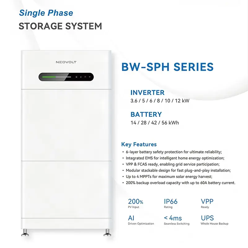 7 kWh-ko LiFePO4 bateria-modulu pilagarria